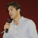 Bruno Marioni durante la charla.